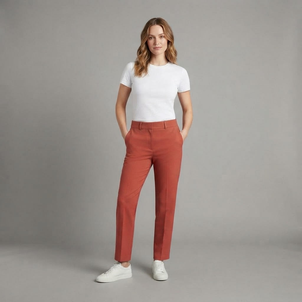 Pantaloni a vita alta Alina | Pantaloni da donna
