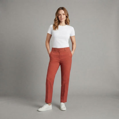 Pantaloni a vita alta Alina | Pantaloni da donna