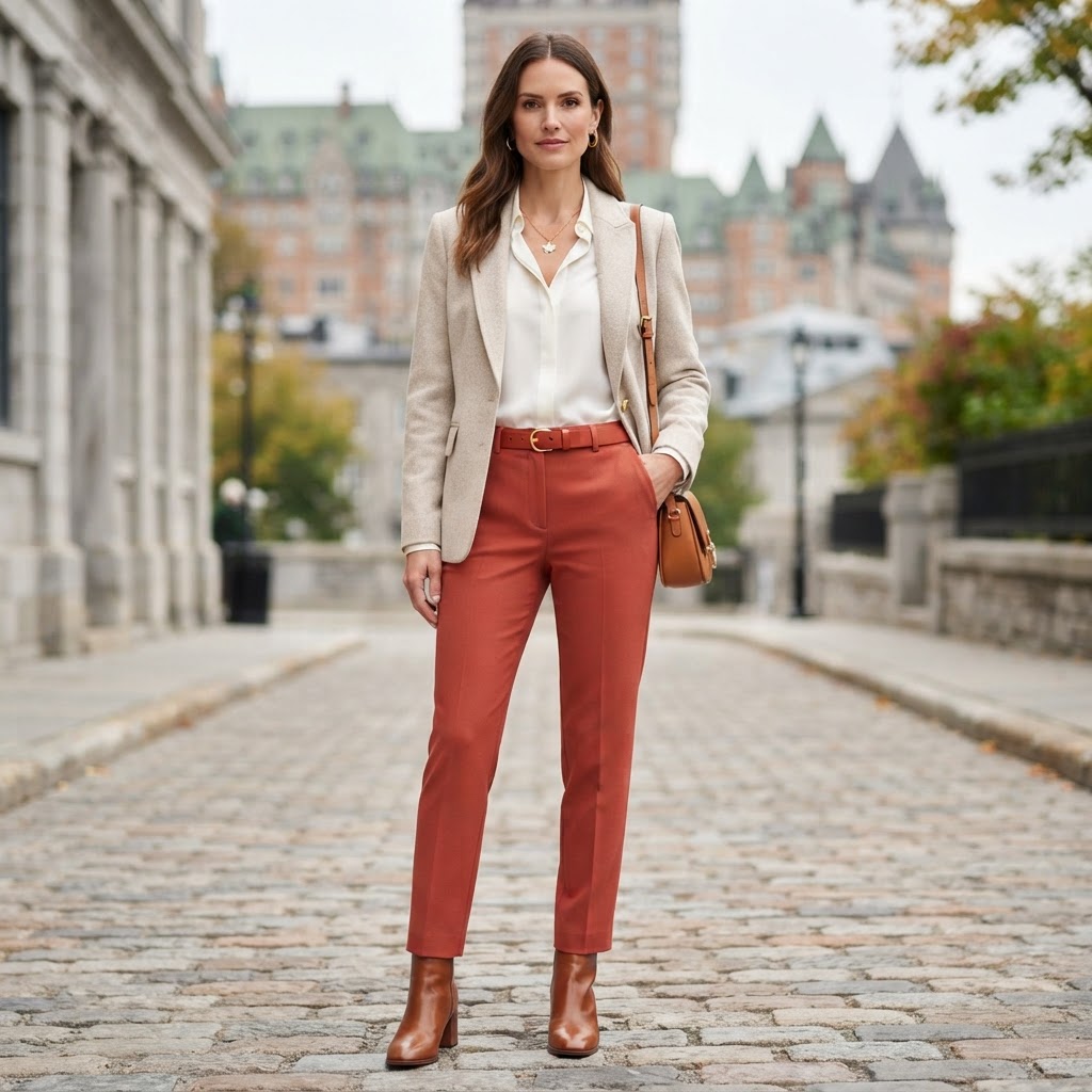 Pantaloni a vita alta Alina | Pantaloni da donna