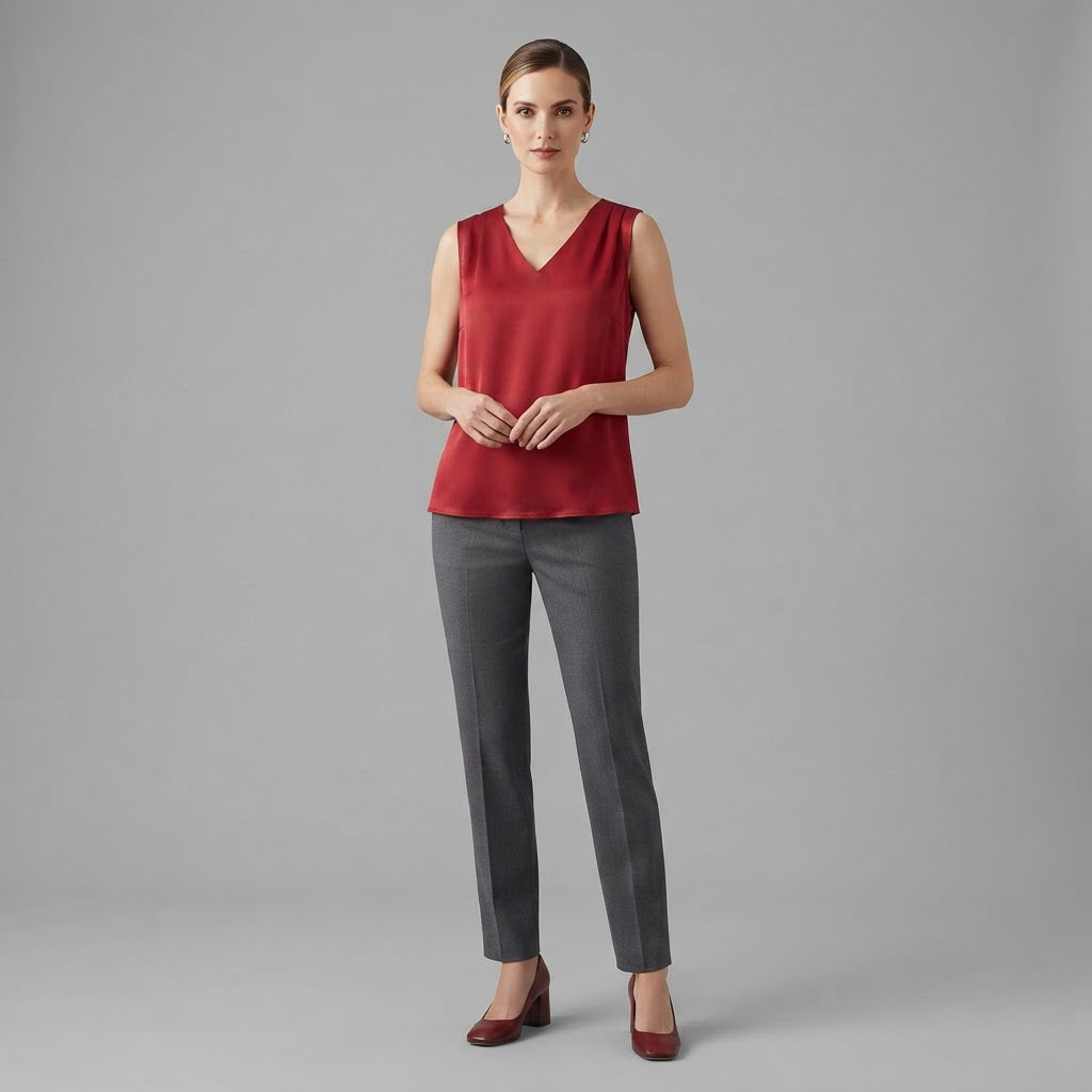 Blusa con scollo a V | Bluse eleganti da donna