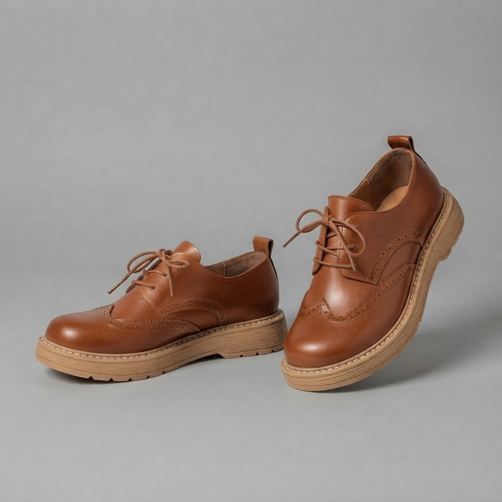 Dakota | Scarpe stringate stile Oxford da donna – Modello rétro