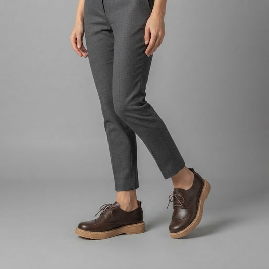 Dakota | Scarpe stringate stile Oxford da donna – Modello rétro