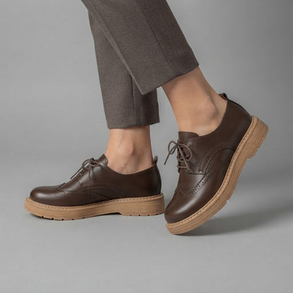 Dakota | Scarpe stringate stile Oxford da donna – Modello rétro