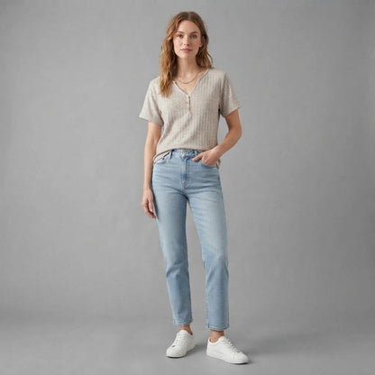 Top in maglia da donna | Maglia casual a strati