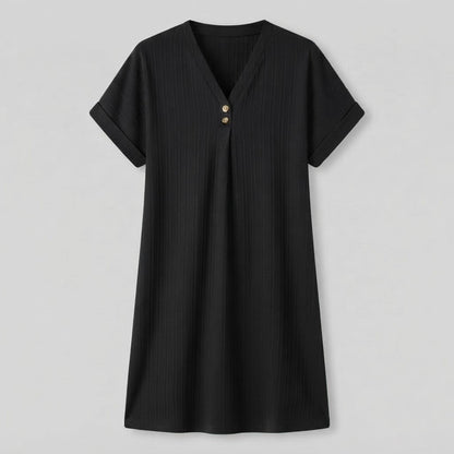 Abito elegante da donna con scollo a V