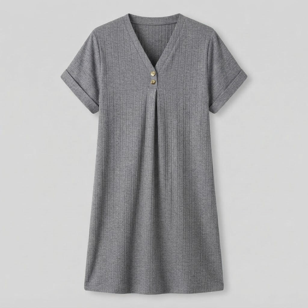 Abito elegante da donna con scollo a V