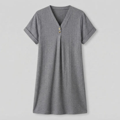 Abito elegante da donna con scollo a V