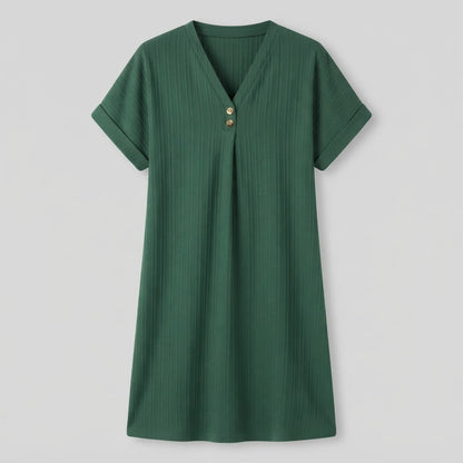 Abito elegante da donna con scollo a V