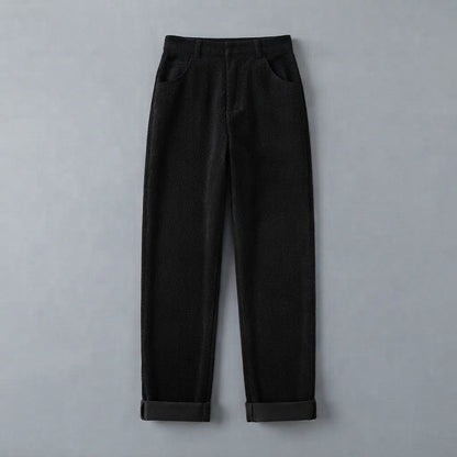 Pantaloni da donna a vita alta | Pantaloni dalla vestibilità comoda
