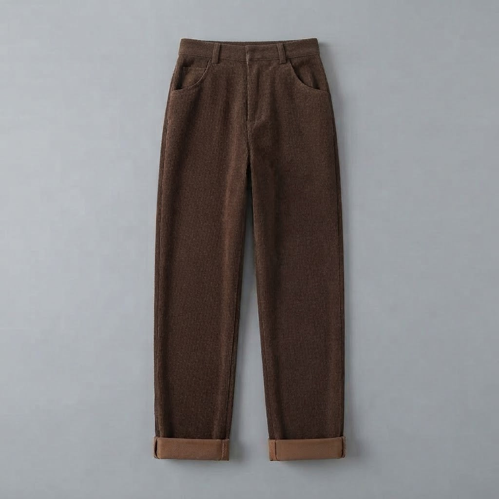 Pantaloni da donna a vita alta | Pantaloni dalla vestibilità comoda