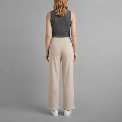 Pantaloni palazzo a vita alta | Pantaloni da donna